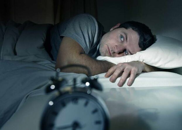 nespavosť ako príznak červov v tele